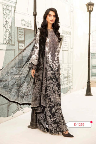 Maria B. LAWN Suit With CHIFFON Dupatta