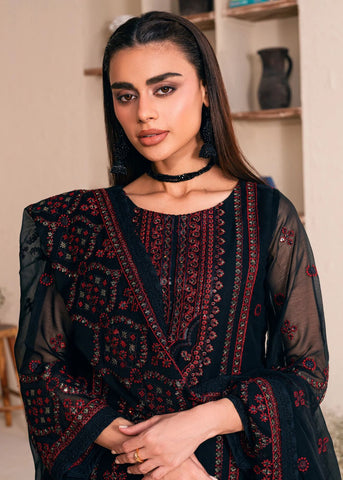 BRAND…NOORMA KAAMAL | CHIFFON Suit With MALAI Trouser