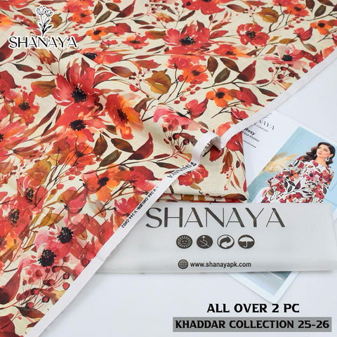 SHANAYA 2 PCS  SOFT KHADDAR FOR WINTER