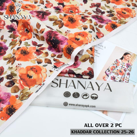 SHANAYA 2 PCS  SOFT KHADDAR FOR WINTER
