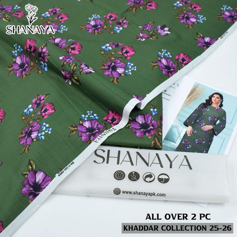 SHANAYA 2 PCS  SOFT KHADDAR FOR WINTER