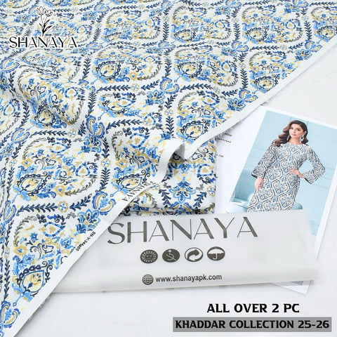 SHANAYA 2 PCS  SOFT KHADDAR FOR WINTER