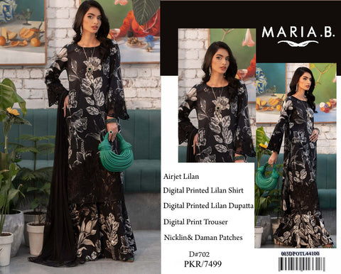 Fabric Fine Quality ;Linen 3pc