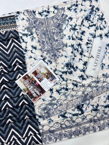 Fabric Fine Quality ;Linen 3pc