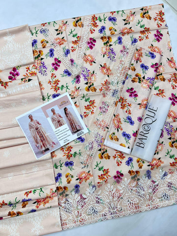 Fabric Fine Quality ;Linen 3pc