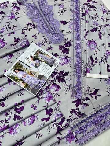 Fabric Fine Quality ;Linen 3pc