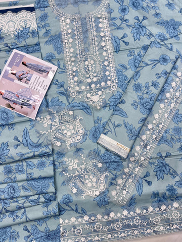 Fabric Fine Quality ;Linen 3pc