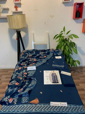 Fancy Winter Collection 2025 | Fabric Best Quality DHANAK 100*100 3pc