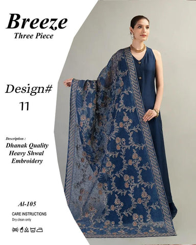 Fancy Winter Collection 2025 | Fabric Best Quality DHANAK 100*100 3pc