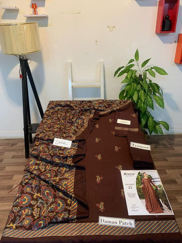 Fancy Winter Collection 2025 | Fabric Best Quality DHANAK 100*100 3pc