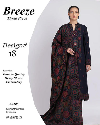 Fancy Winter Collection 2025 | Fabric Best Quality DHANAK 100*100 3pc