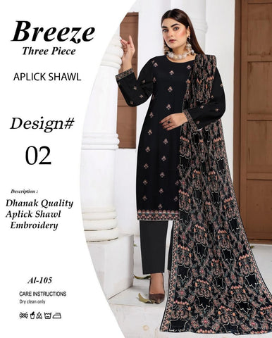 Fancy Winter Collection 2025 | Fabric Best Quality DHANAK 100*100 3pc