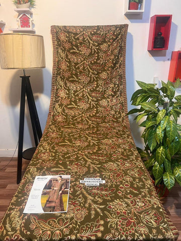 Fancy Winter Collection 2025 | Fabric Best Quality DHANAK 100*100 3pc