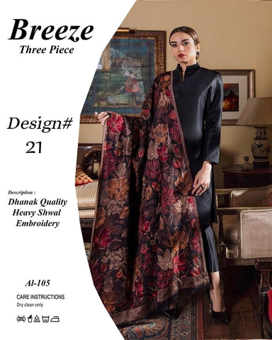 Fancy Winter Collection 2025 | Fabric Best Quality DHANAK 100*100 3pc