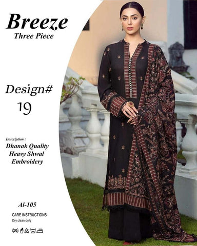 Fancy Winter Collection 2025 | Fabric Best Quality DHANAK 100*100 3pc