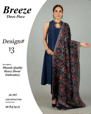 Fancy Winter Collection 2025 | Fabric Best Quality DHANAK 100*100 3pc