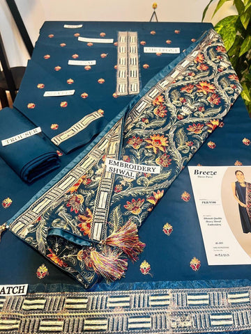 Fancy Winter Collection 2025 | Fabric Best Quality DHANAK 100*100 3pc