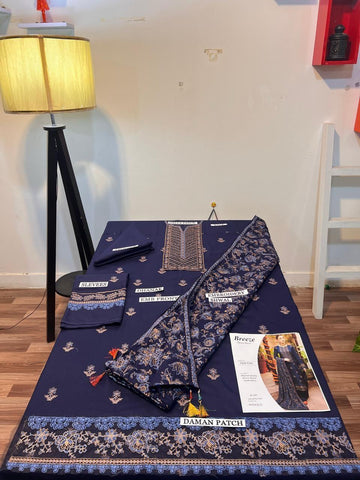 Fancy Winter Collection 2025 | Fabric Best Quality DHANAK 100*100 3pc