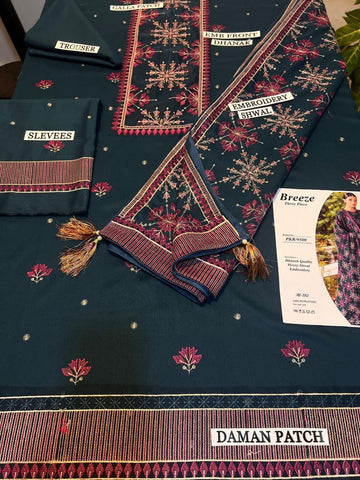 Fancy Winter Collection 2025 | Fabric Best Quality DHANAK 100*100 3pc