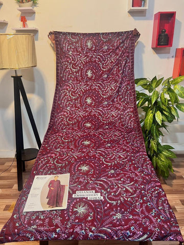 Fancy Winter Collection 2025 | Fabric Best Quality DHANAK 100*100 3pc