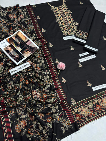 Dhanak 3pc Luxury winter Collection