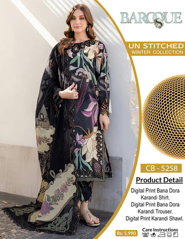 Bana-Dora Karandi | 3 PC Embroidery Suites