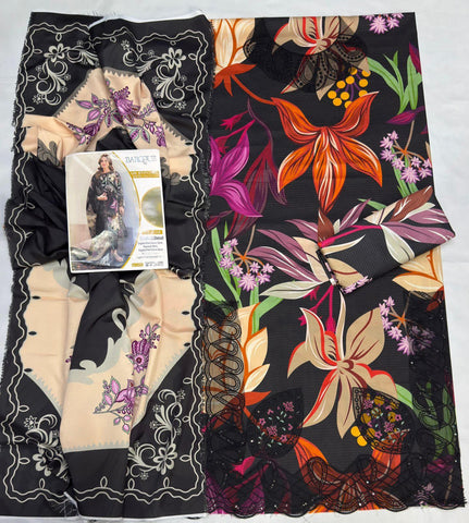 Bana-Dora Karandi | 3 PC Embroidery Suites