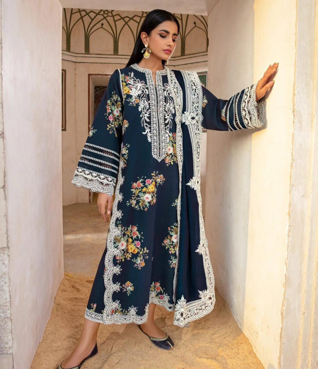 Luxury Embroidered 3-Piece