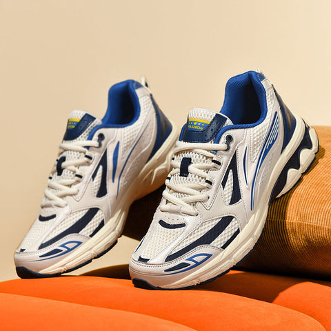 Flying Woven Breathable Increased Fashionable Soft Sports Men's Shoes