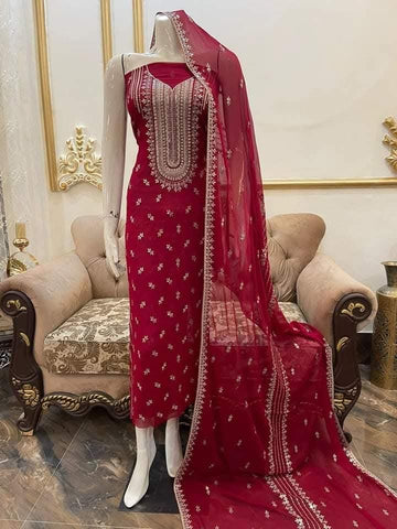 Fabric Pure Soft Chiffon
2Piece Shirt & Duppata