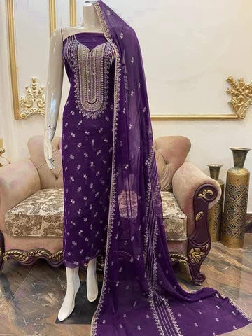 Fabric Pure Soft Chiffon
2Piece Shirt & Duppata