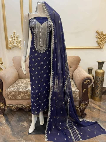 Fabric Pure Soft Chiffon
2Piece Shirt & Duppata