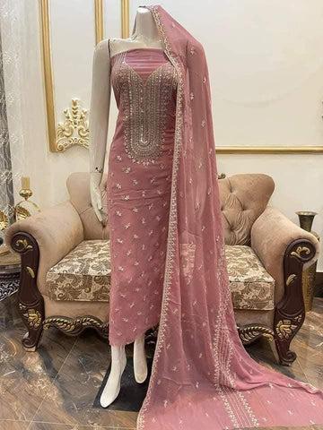 Fabric Pure Soft Chiffon
2Piece Shirt & Duppata