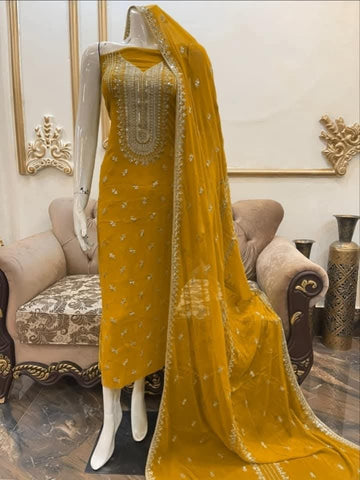 Fabric Pure Soft Chiffon
2Piece Shirt & Duppata